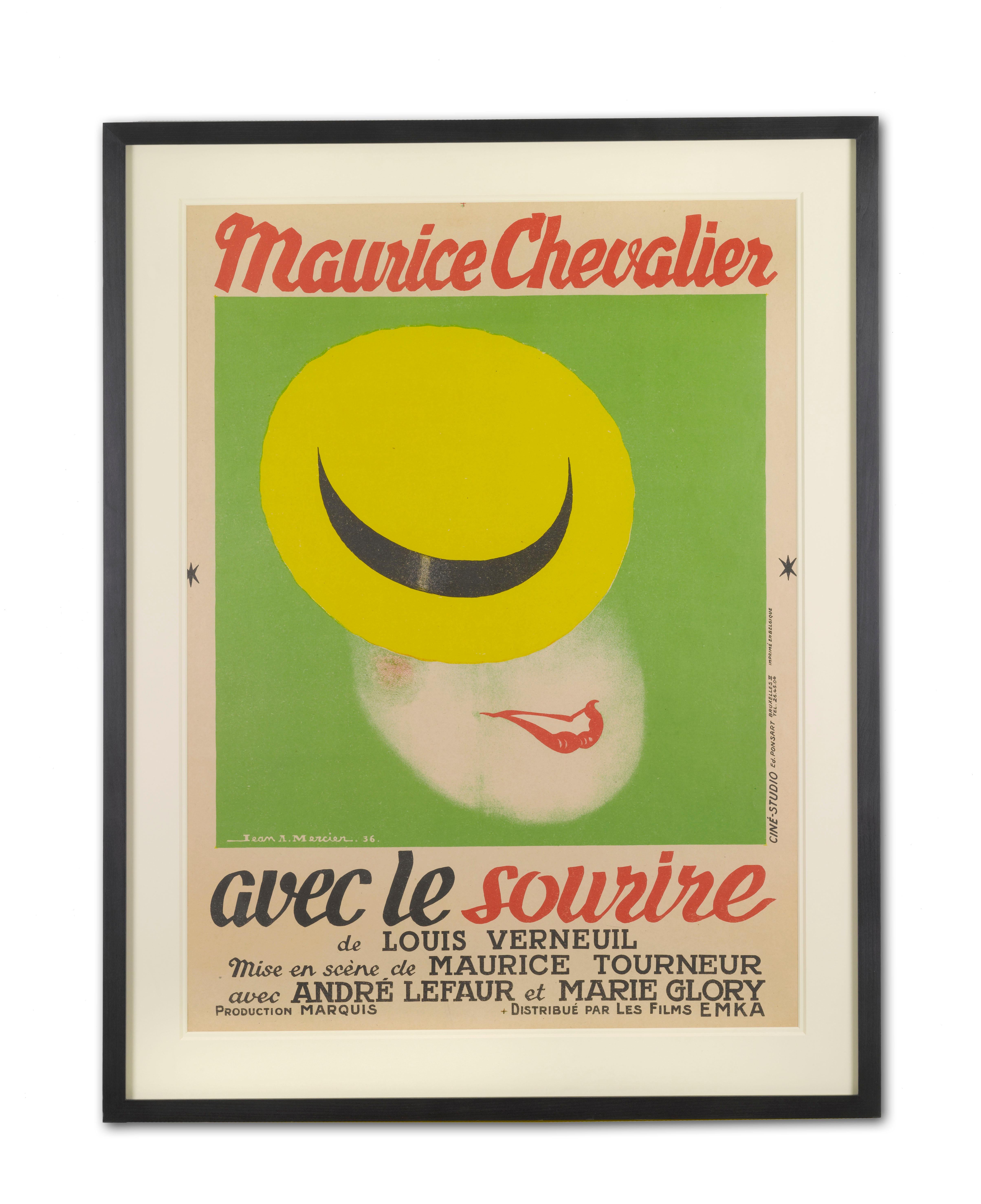 French Avec Le Sourire / with a Smile For Sale