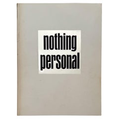 Avedon/Baldwin: Nada personal (Firmado por Richard Avedon)