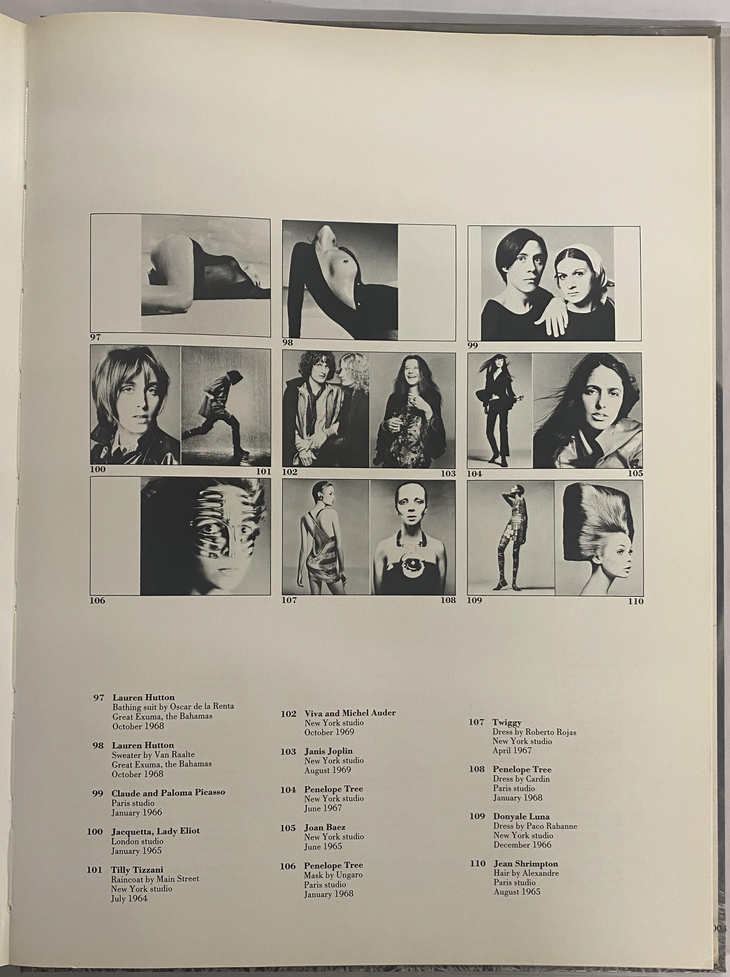 Avedon: Photographs 1947-1977 (Book) For Sale 12