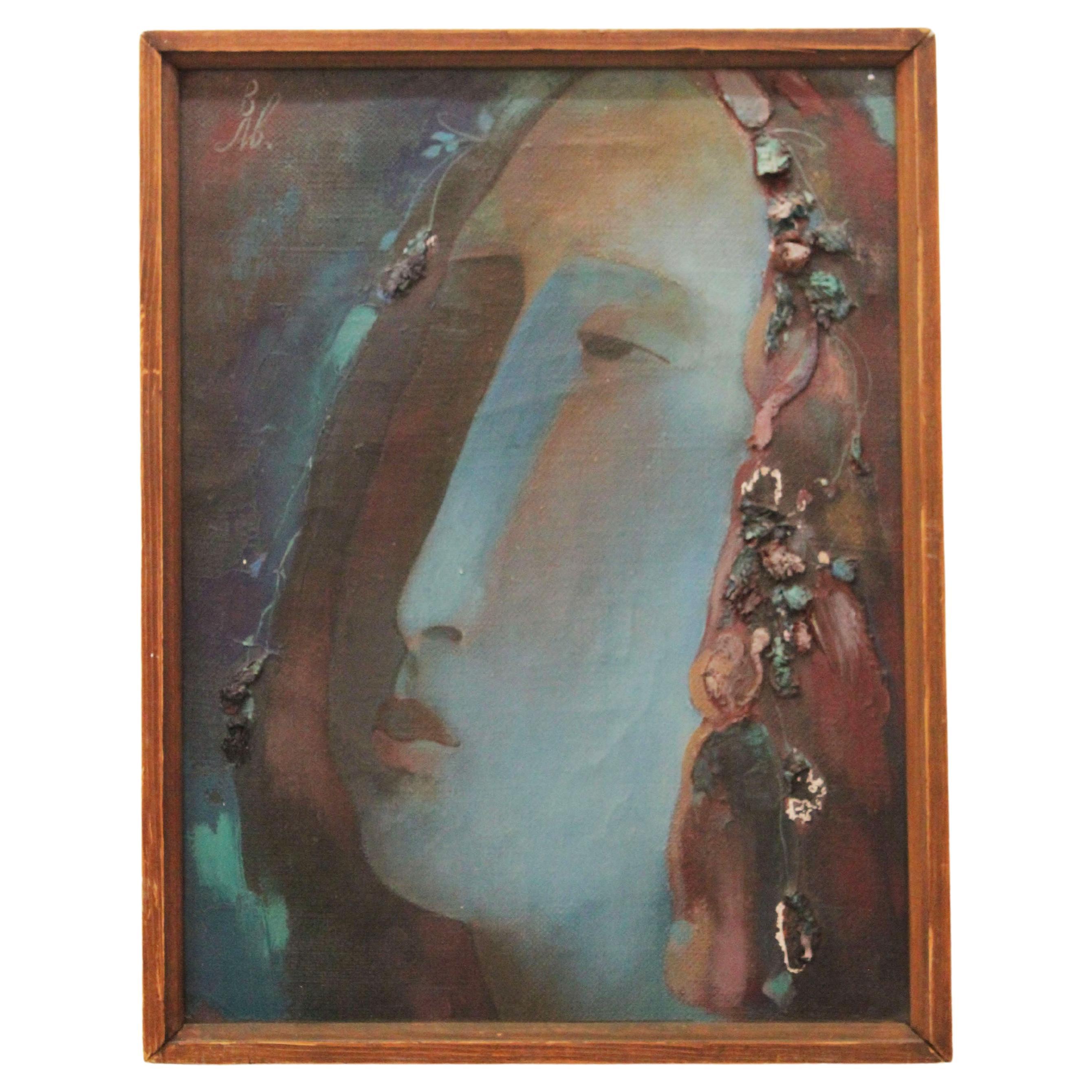 Peinture, huile sur toile d'Avedkina Valentina, 1992