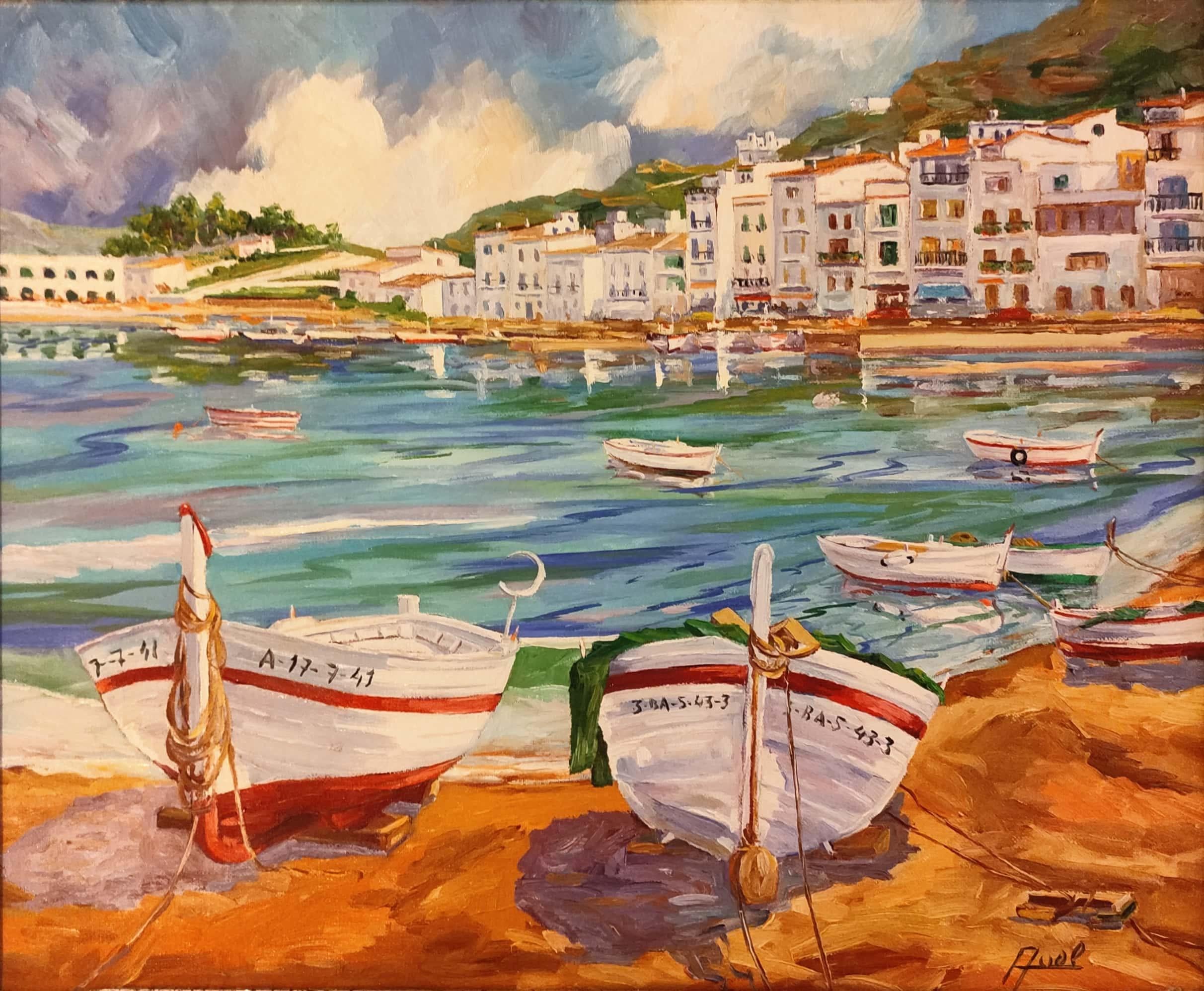 Landscape Painting di AVEL - LLANSA
