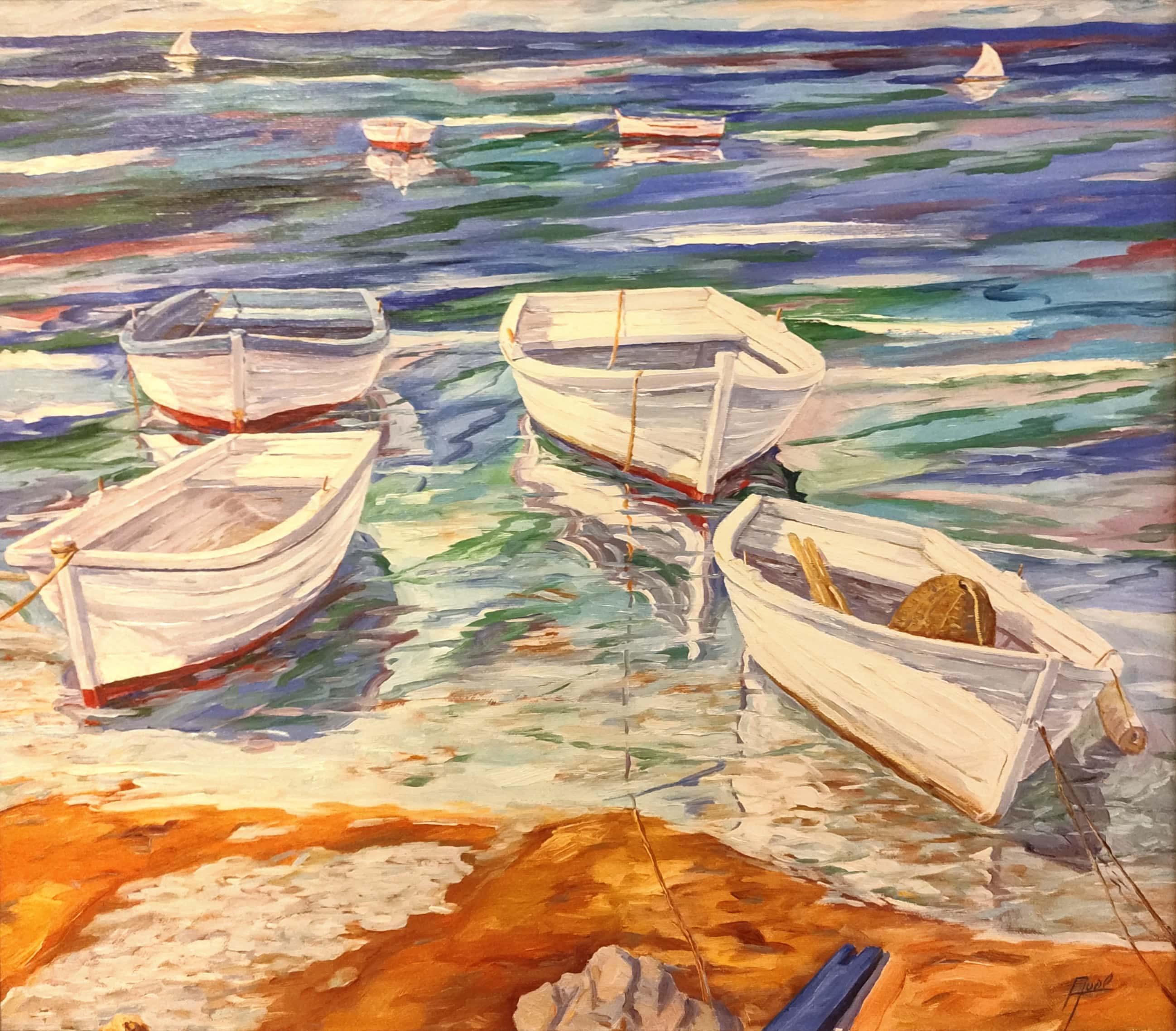 Landscape Painting di AVEL - MARINA