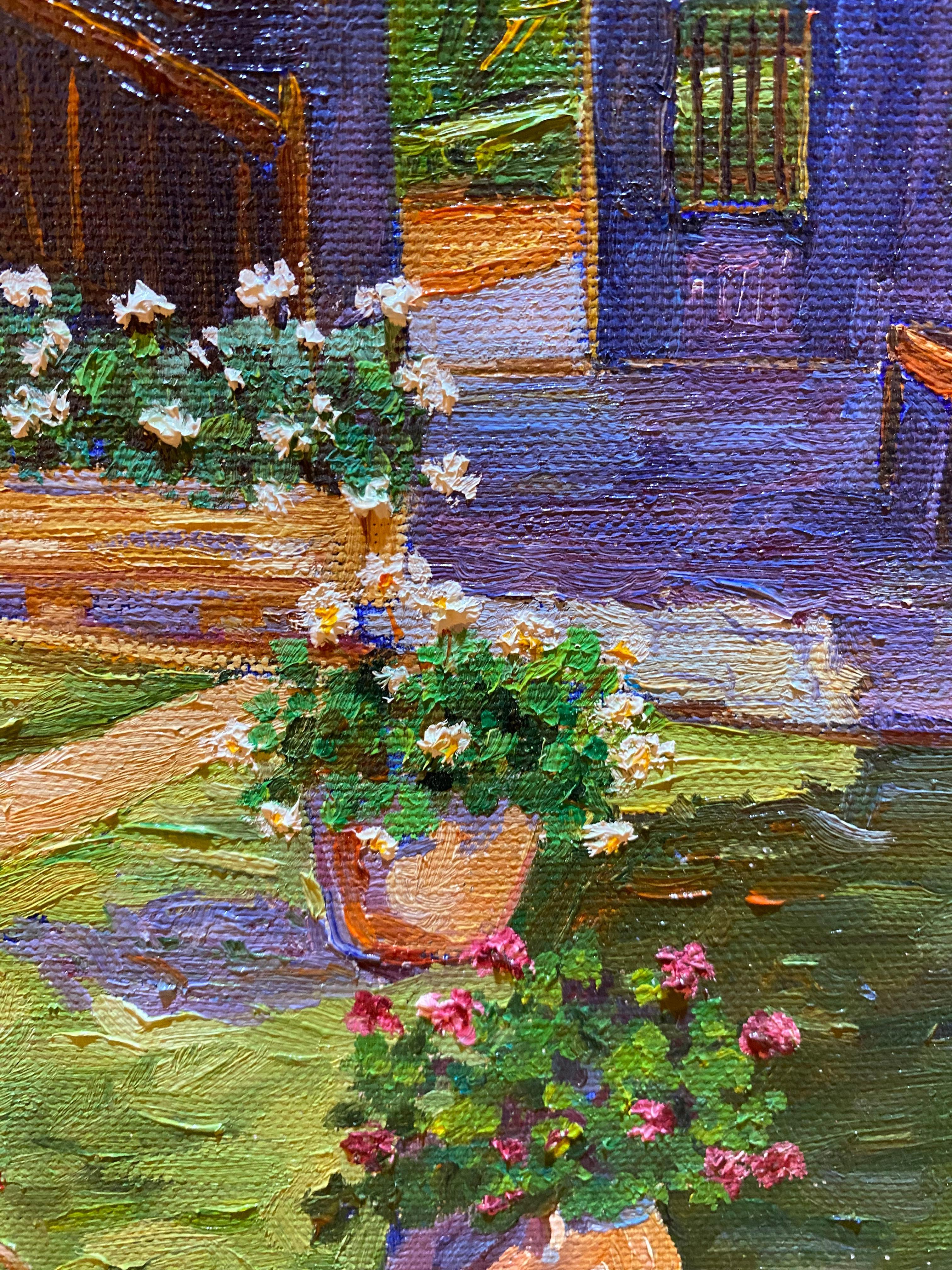 PATIO DE VIELHA - Painting di AVEL