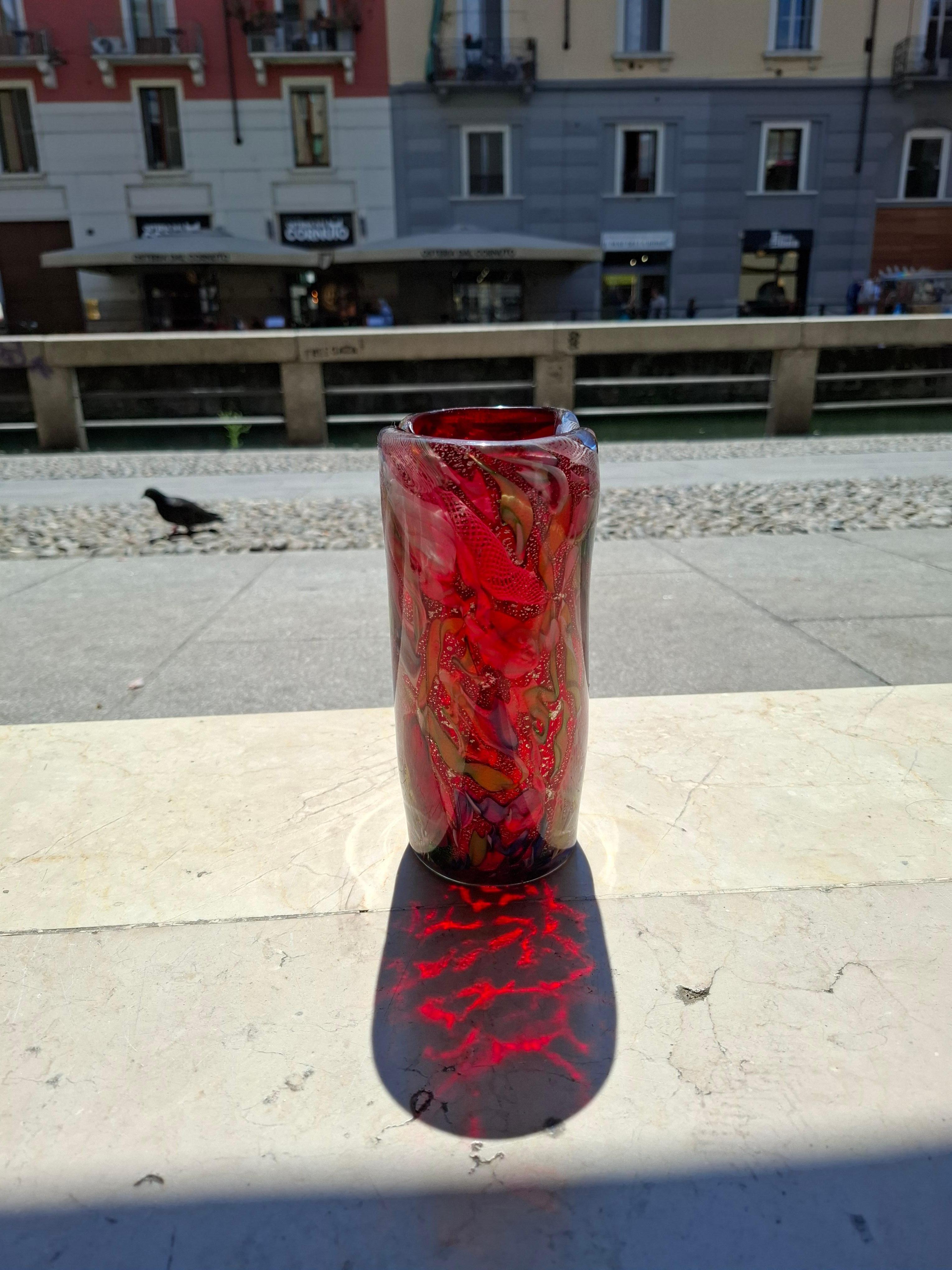 AVEM - AURELIANO TOSO -Murano - Vaso del 1950 in vendita 1