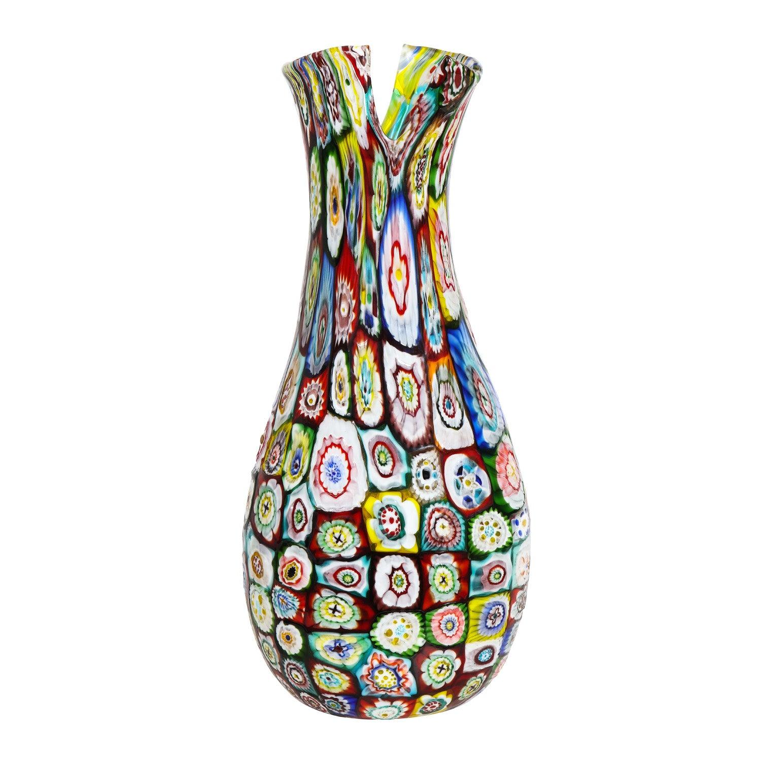 A.V.E.M. Large Hand-Blown "Murrine Giganti" Vase, 1960