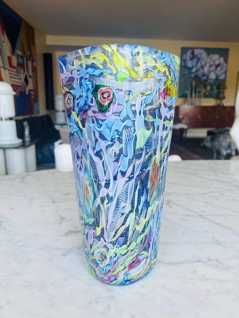 Autre CIRCA Vase en verre de Murano 