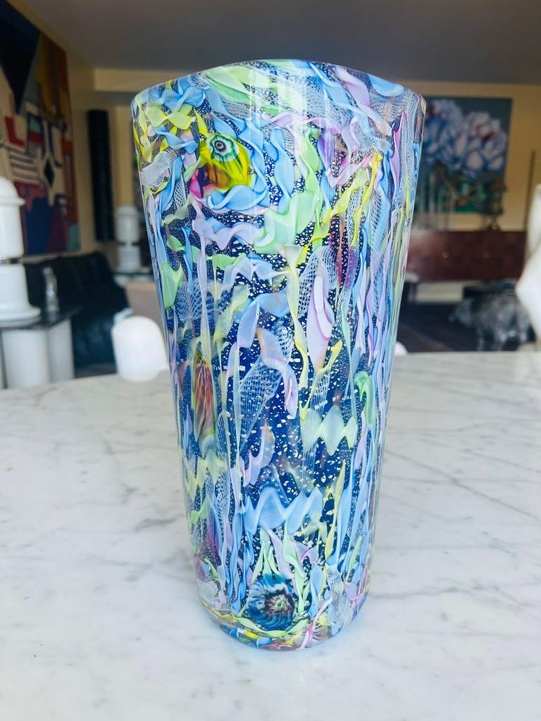 CIRCA Vase en verre de Murano 