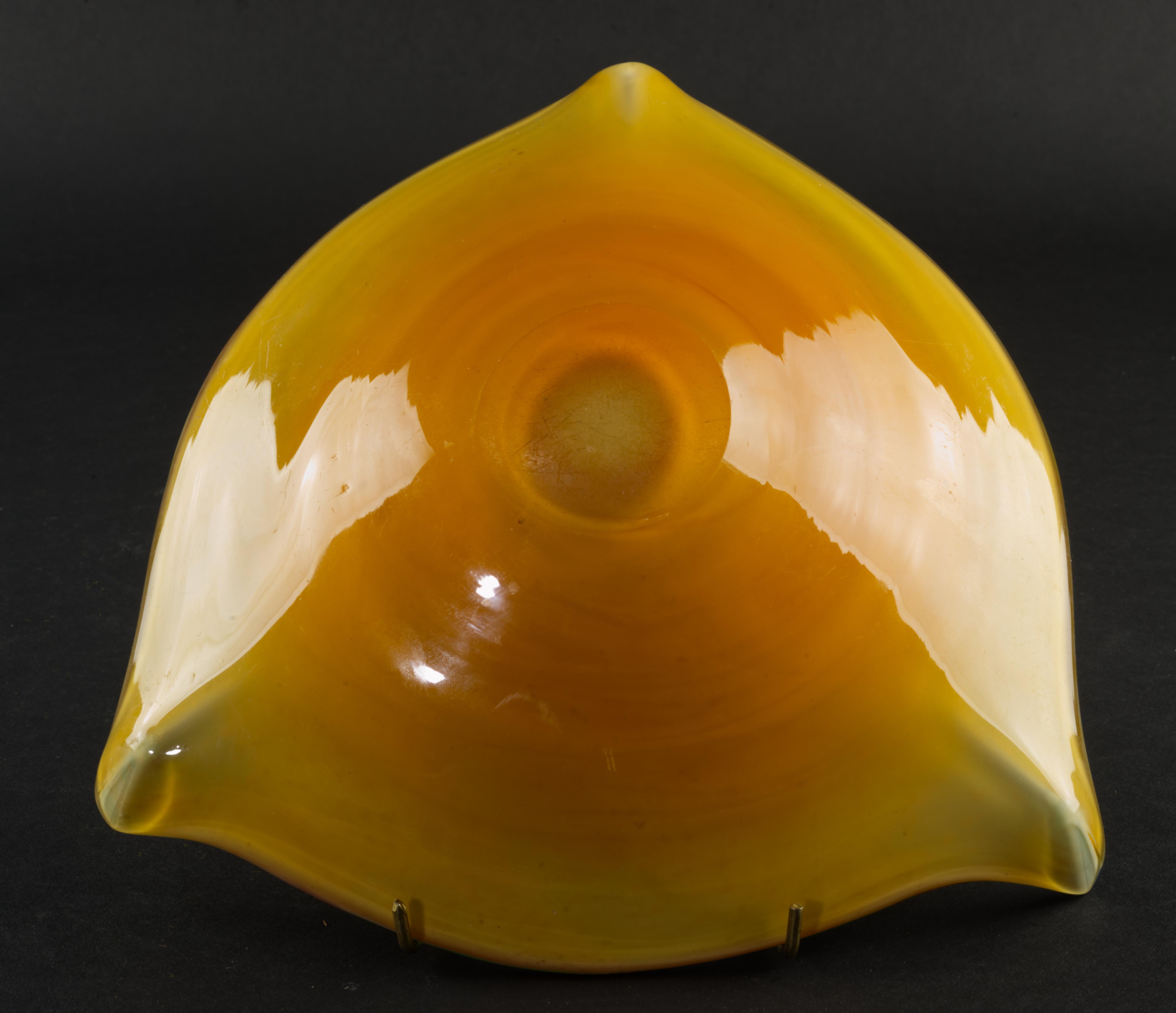 AVEM Murano Glass Bizantino Tutti Frutti Bowl Ashtray 1950s  For Sale 3
