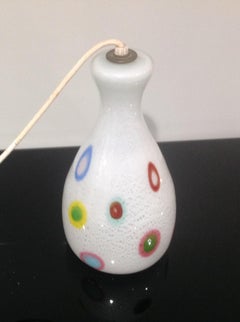 AVeM Murano Murrine Hanging Lamp Pendant Light Fixture
