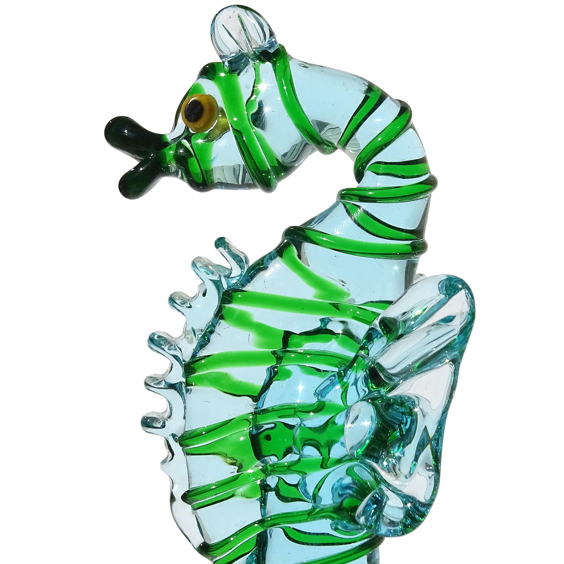 murano glass seahorse