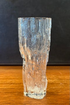 "Avena" Ice Glass Vase by Tapio Wirkkala for Iittala of Finland