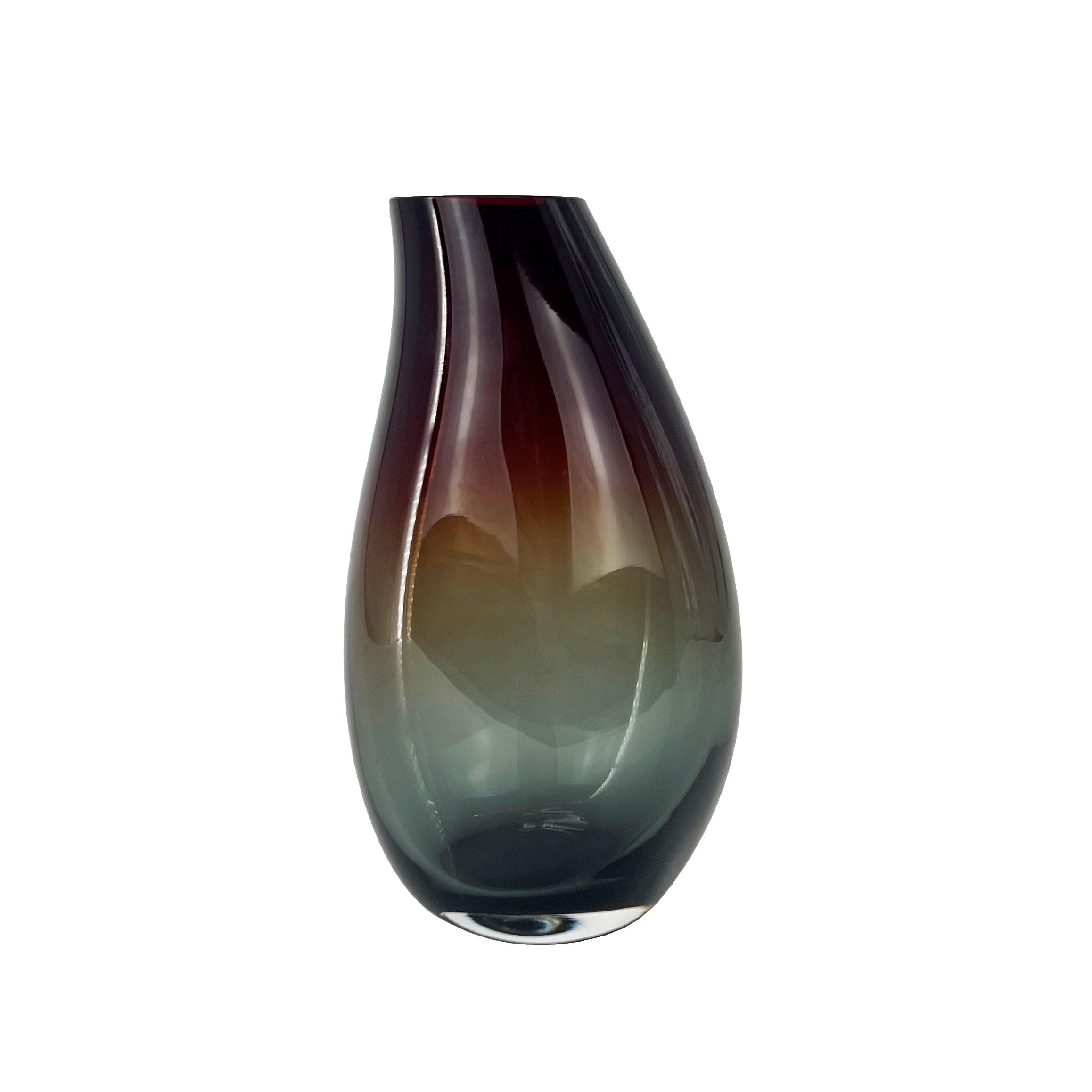 Avena Vase en verre de Murano en vente 2