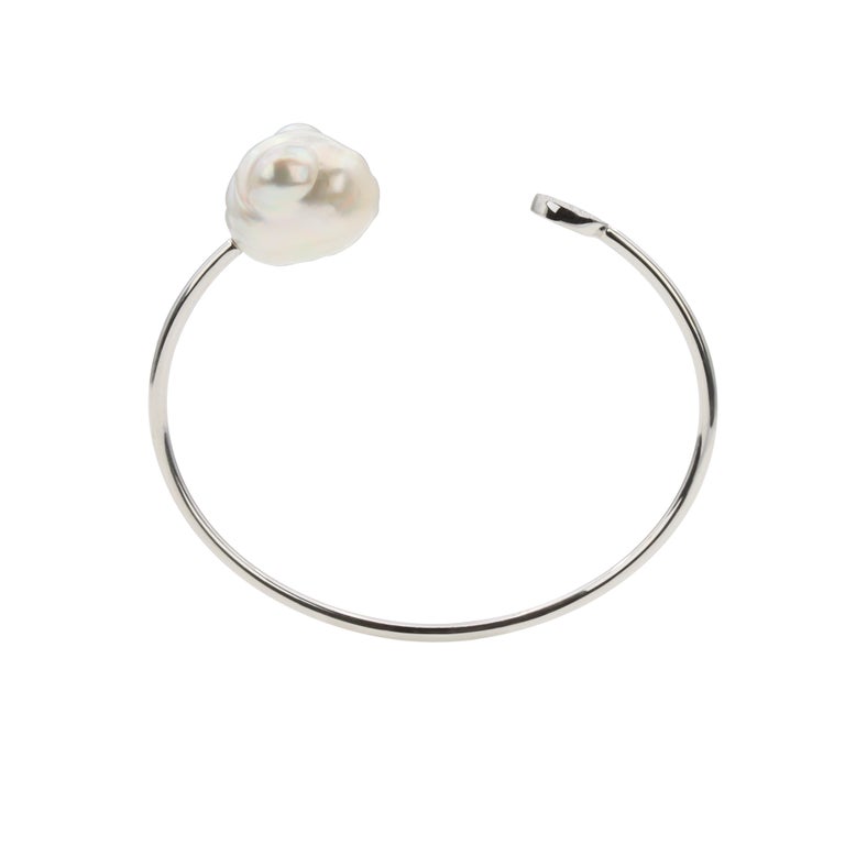 Aventina-Spencer/Marc'Harit, 'Cosmo Pavé Bangle', South Sea Pearl ...