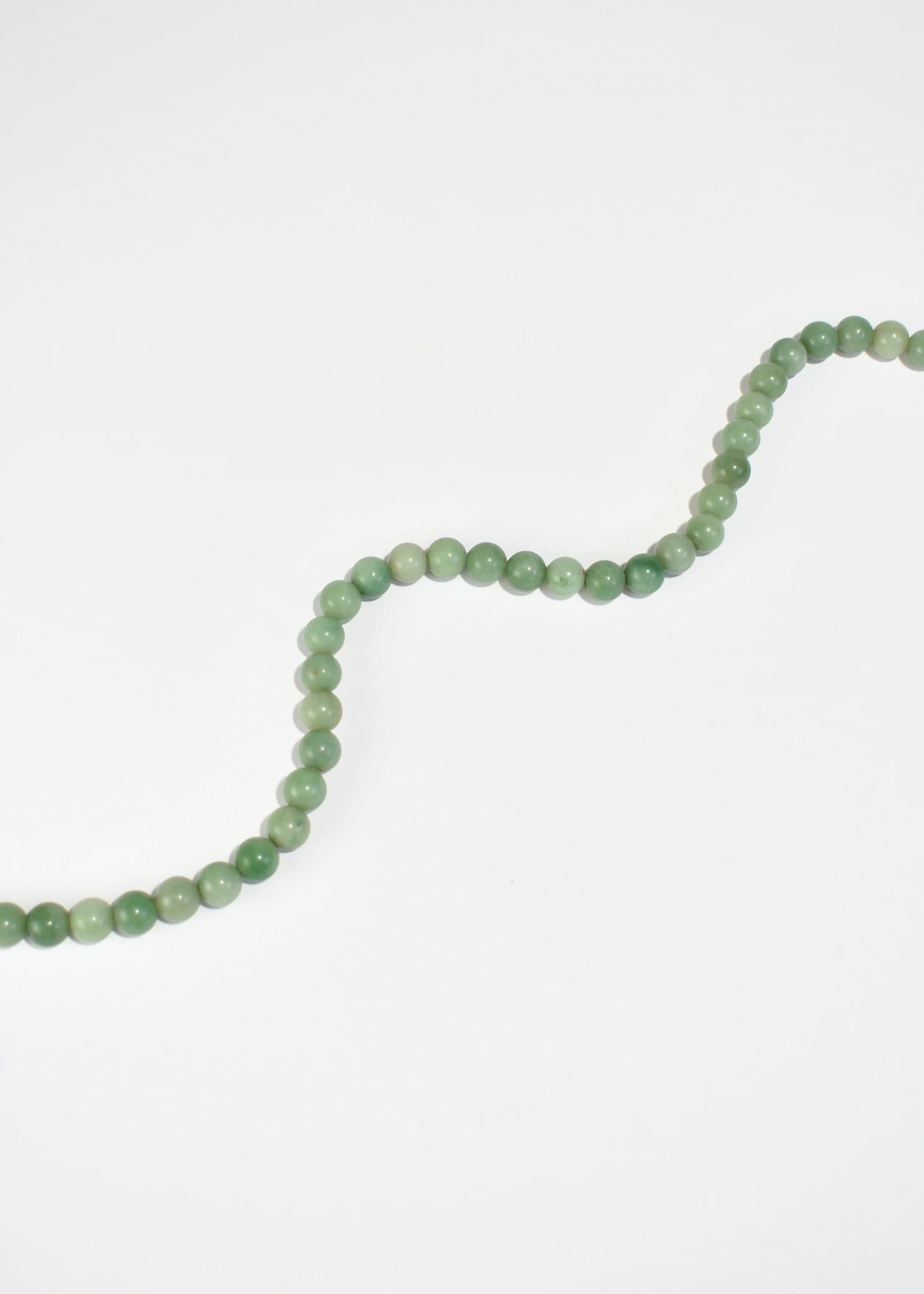 aventurine bead necklace