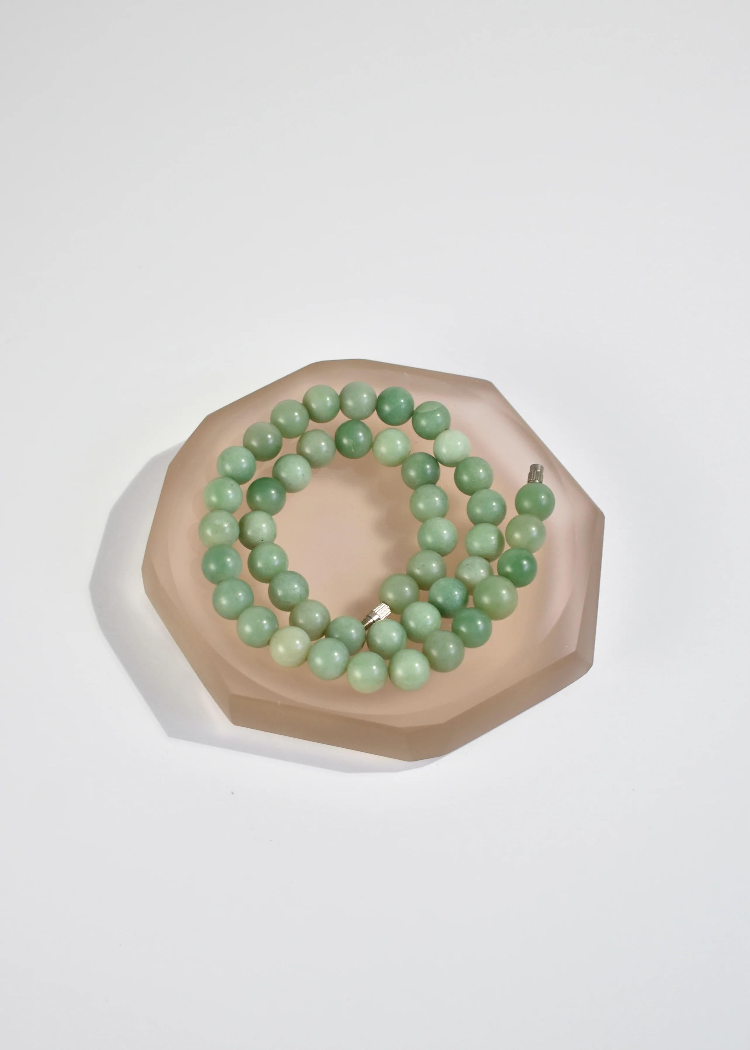 Pebble Aventurine Beaded Layering Necklace