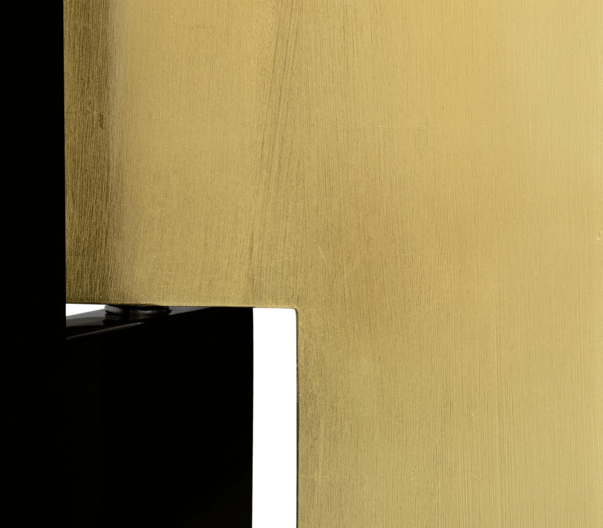 Avenue Folding Screen - Hand-Crafted Gold Leaf Marquetry Wood - Boca do Lobo For Sale 3
