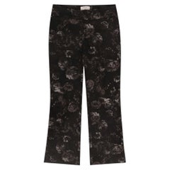 Avenue Montaigne - Pantalon de coton imprimé rose