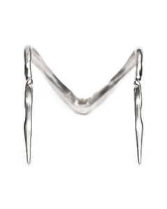 Aves Anser Necklace in Sterling Silver 925 by Elena Najdovska