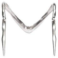 Aves Anser Necklace in Sterling Silver 925 by Elena Najdovska