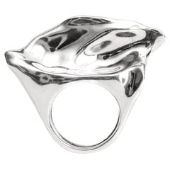 Aves Columba Ring in Sterling Silver 925 by Elena Najdovska