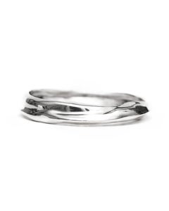Aves Fratercula Medium Bracelet in Sterling Silver 925 by Elena Najdovska