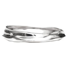 Aves Fratercula Medium Bracelet in Sterling Silver 925 by Elena Najdovska