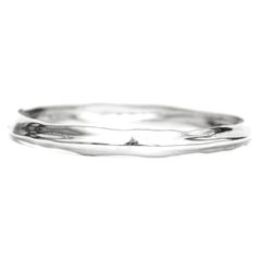 Schmales Armband „Aves Fratercula“ aus 925er Sterlingsilber von Elena Najdovska