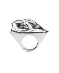 Aves Fulmarus Ring in Sterling Silver 925 by Elena Najdovska