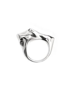 Aves Grus Ring in Sterling Silver 925 by Elena Najdovska
