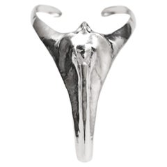 Aves Meleagris Necklace in Sterling Silver 925 by Elena Najdovska