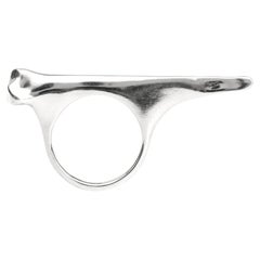 Aves Pelecanus Ring in Sterling Silver 925 by Elena Najdovska