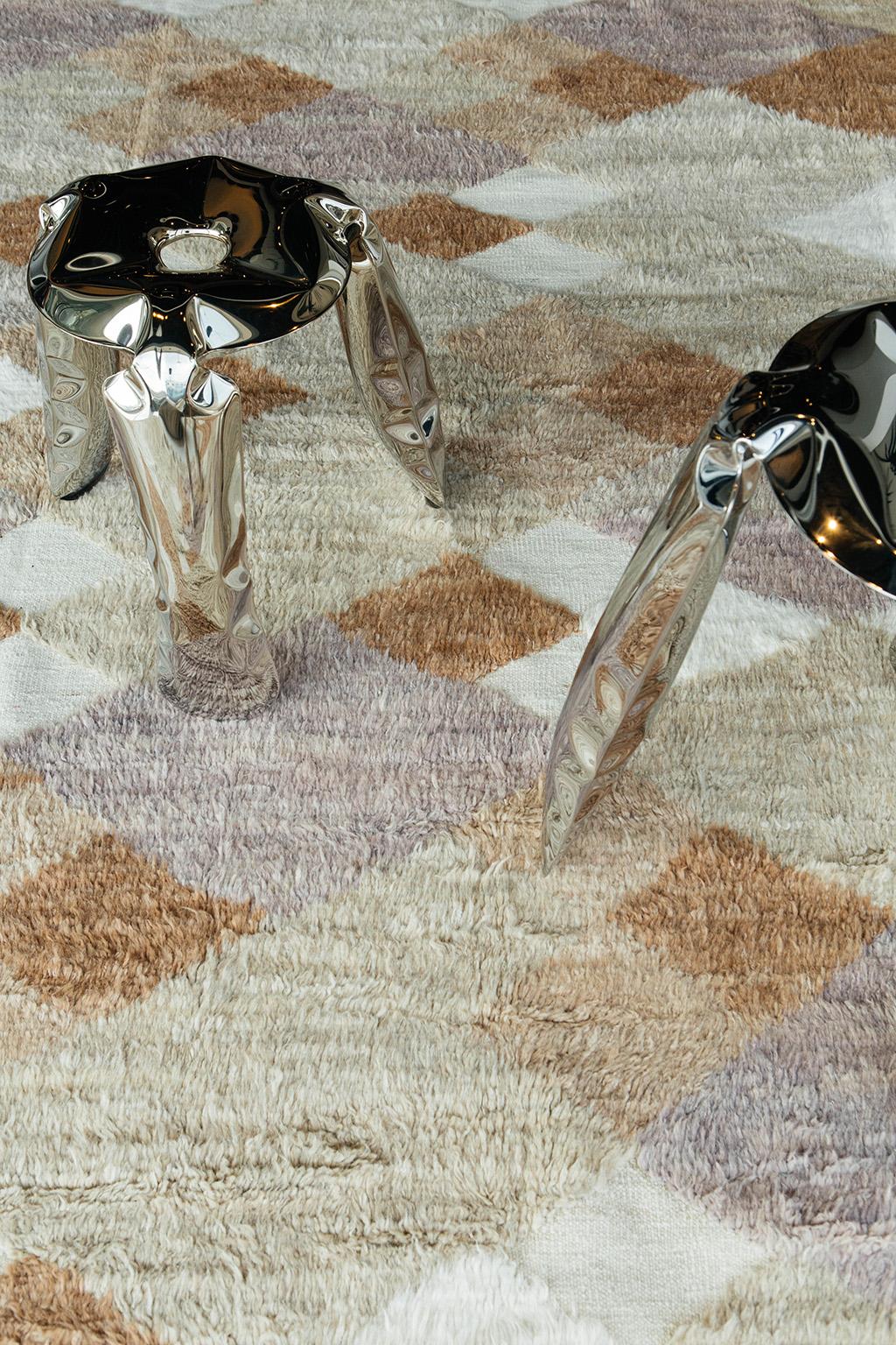 Contemporary Avesta Rug, Kust Collection by Mehraban For Sale