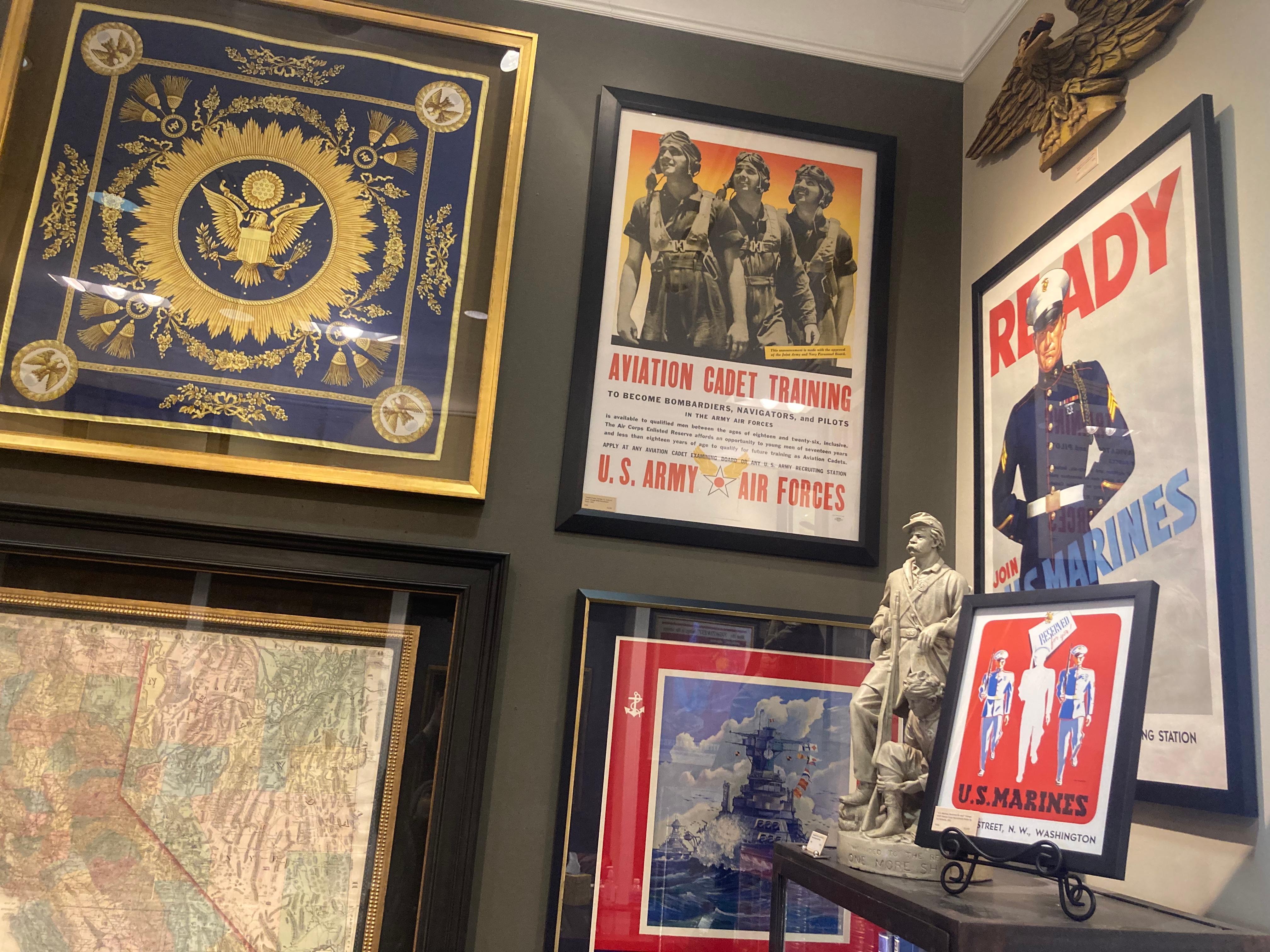 „Aviation Cadet Training, U.S. Army Air Force“, Vintage- Rekrutierungsplakat aus dem Zweiten Weltkrieg im Angebot 1