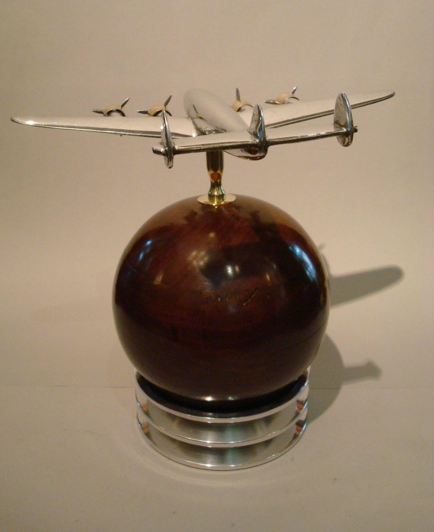 Cast Aviation Lockheed Constellation Vintage Desk Airplane Model