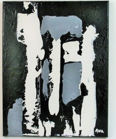 Monocromatico  In bianco e nero  Astratto  Pittura