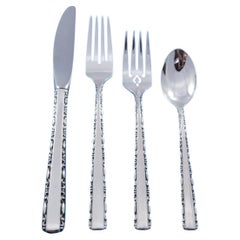 Avila by Alvin Cubertería de Plata de Ley Para 12 Servicio 48 piezas Escasa