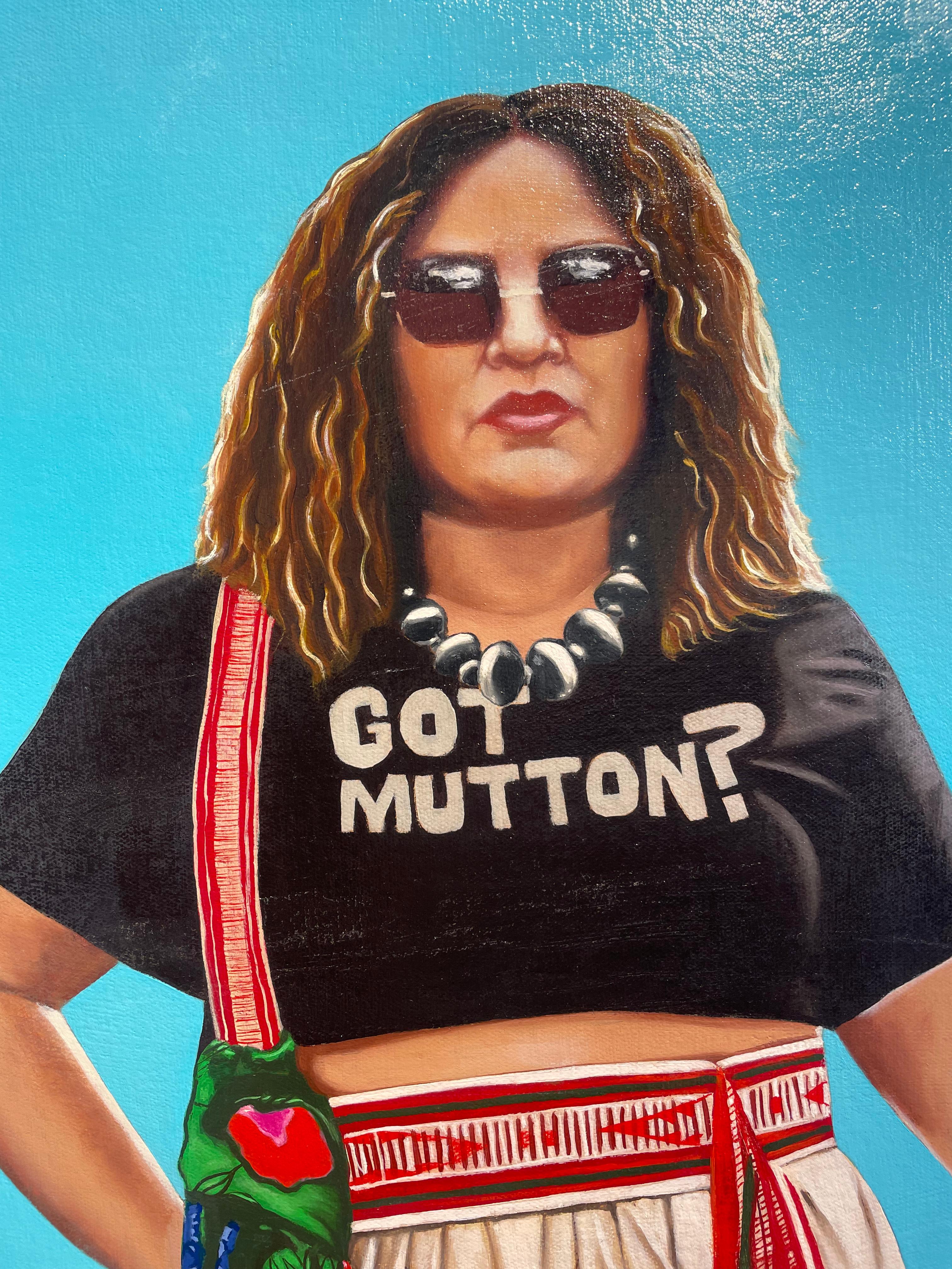 Got Mutton?  - Painting by Avis Charley