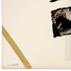 Untitled (from Ten Painters on War and Peace), hand signed lithograph