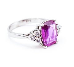 Aviyanka 'The Imperial Violet' 2.41 Carat Untreated Ceylon Purple Sapphire Ring