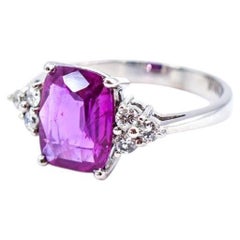 Aviyanka 'The Imperial Violet' 2.41 Carat Untreated Ceylon Purple Sapphire Ring