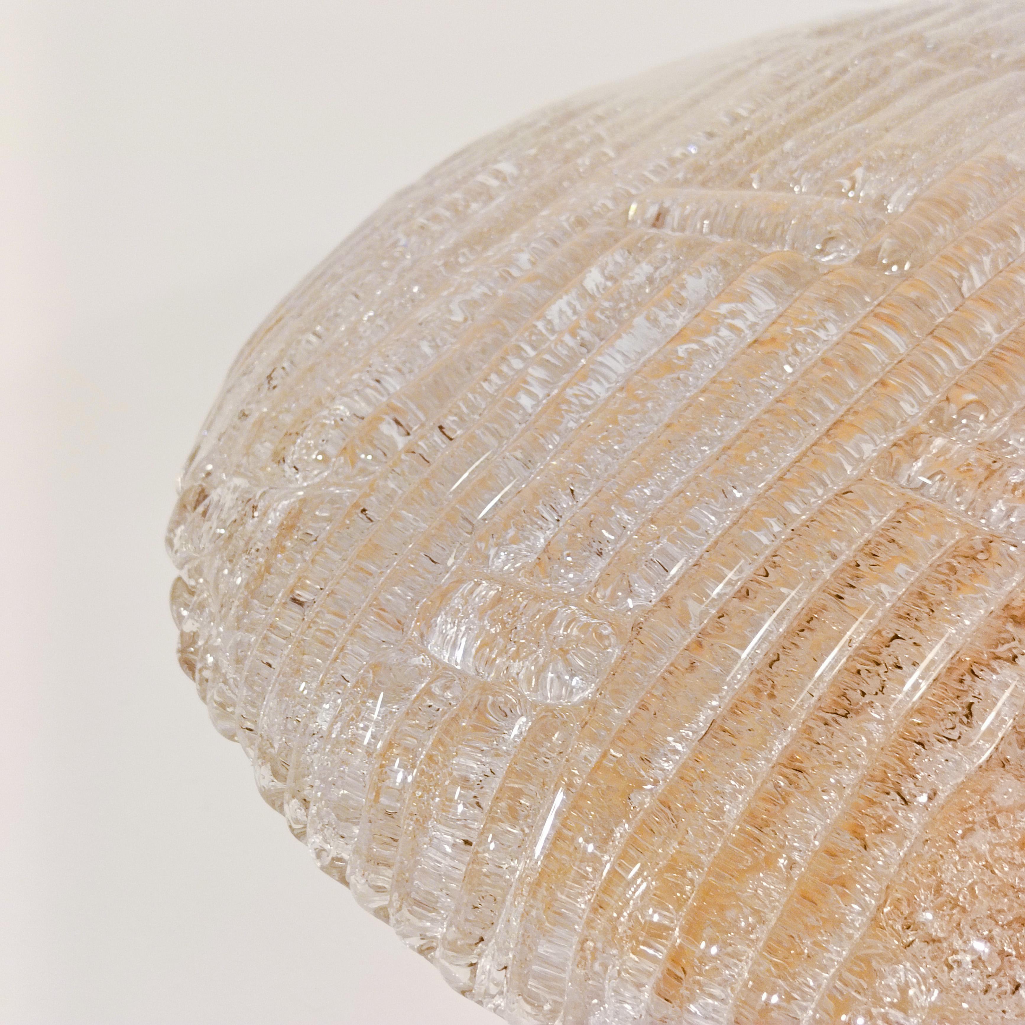 AVMazzega. Hollywood Regency style round flush mount, Italy, 1970s en vente 7