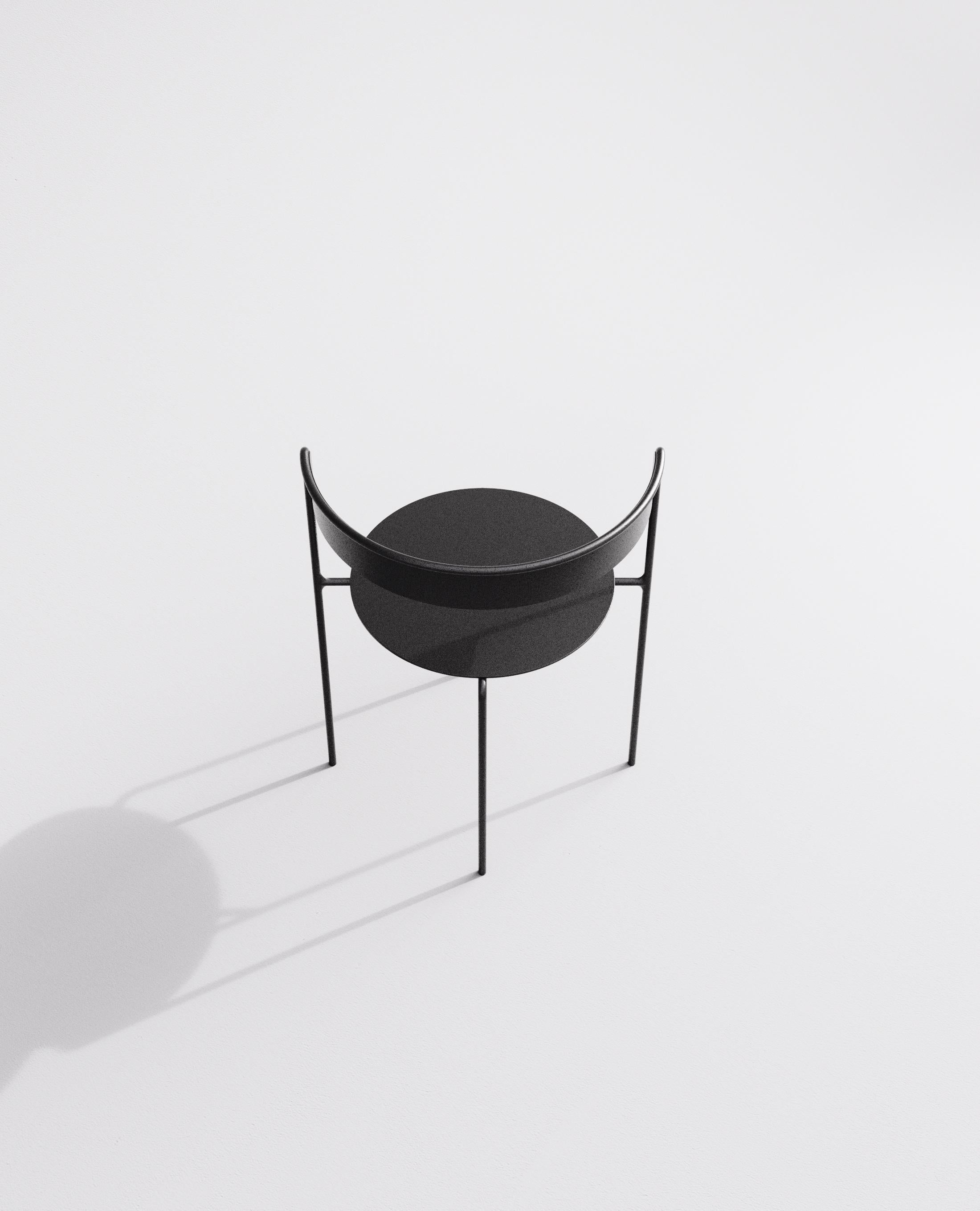 Brazilian Avoa Chair • Handmade Edition • in Steel by Pedro Paulo-Venzon For Sale