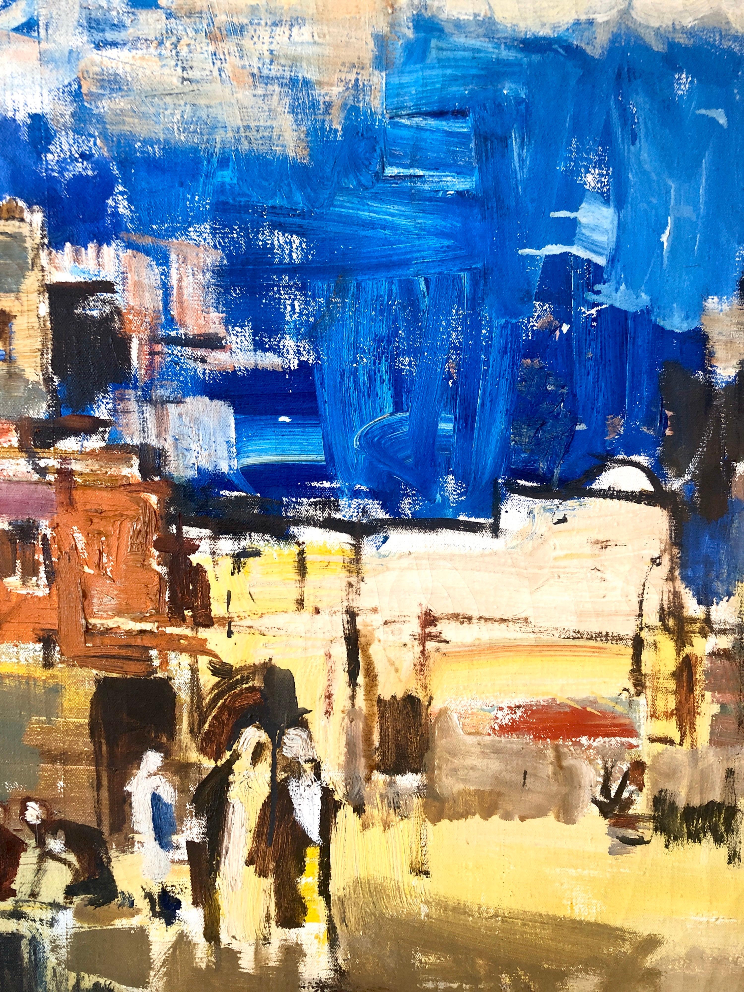 abstract jerusalem painting