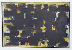 Avshalom Okashi 'Israeli 1916-1980', Large Oil on Canvas