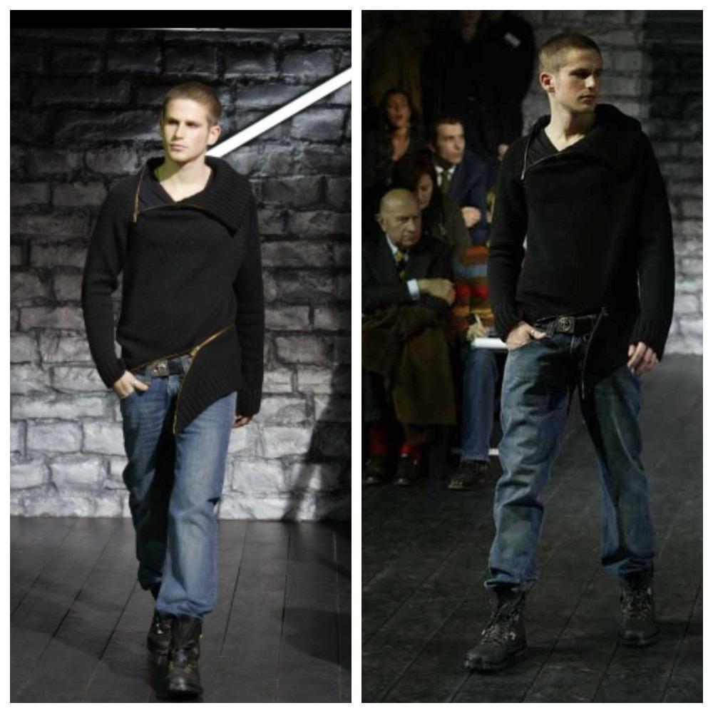 Dolce Gabbana 2003 automne / hiver

Tornado Zip Wool Sweater

Vêtement : Pull

L'état est excellent

Taille : 48 (M)

Marque : Dolce & Gabbana

Couleur : Noir

