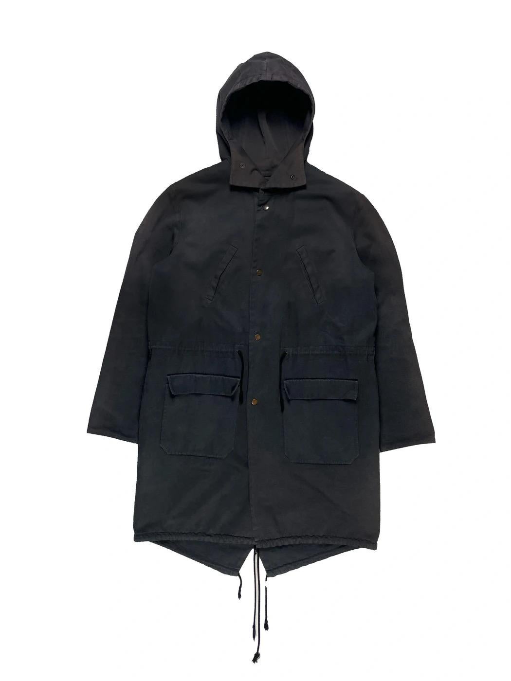 Nero Parka 'Closer' Raf Simons AW03 in vendita