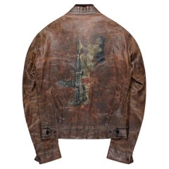 Yohji Yamamoto AW09 Justin Davis Pin-up Leather Jacket