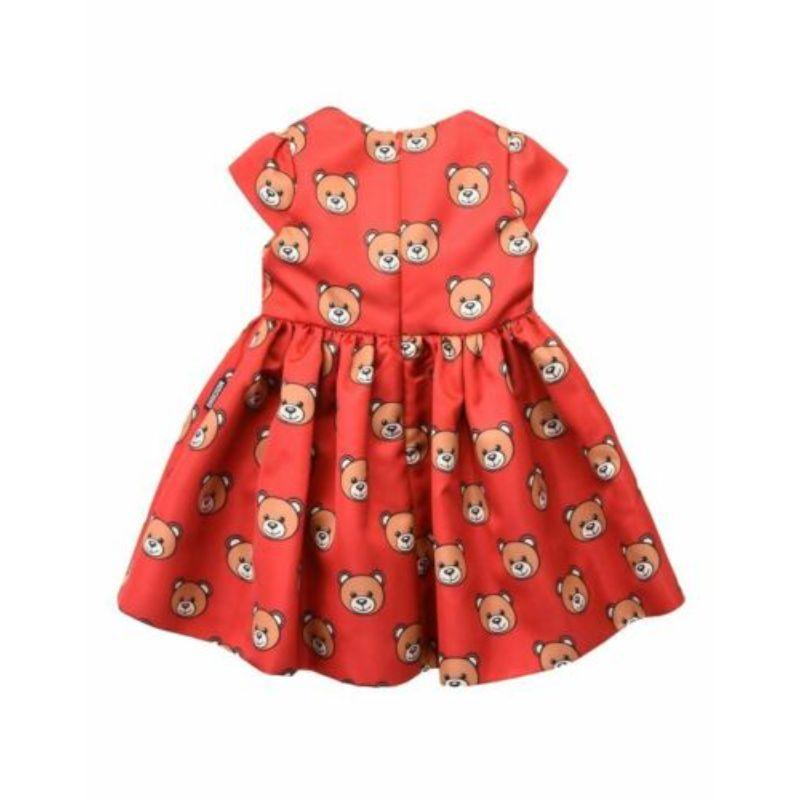 AW17 Moschino Baby Jeremy Scott 9 Month Red All Over Teddy Bears Short Dress

Additional Information:
Material: 100% Polyester
Color: Red
Pattern: Moschino Baby
Size: 9 months old baby
Theme: Bears
100% Authentic!!!
Condition: Brand new with tags