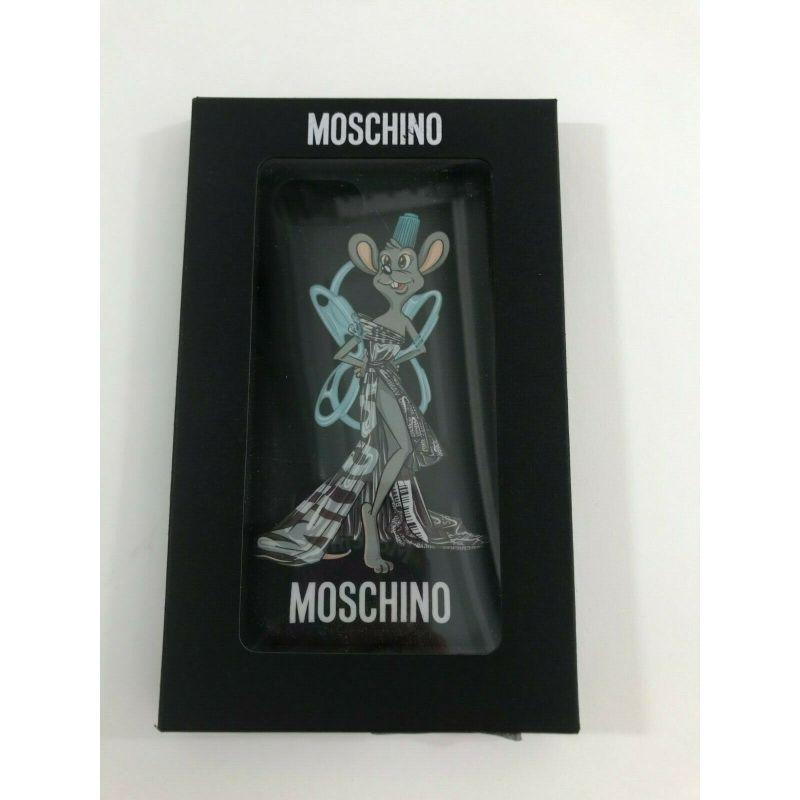 Black AW17 Moschino Couture Jeremy Scott She's All Rat Case for Iphone 6/6S/7 For Sale