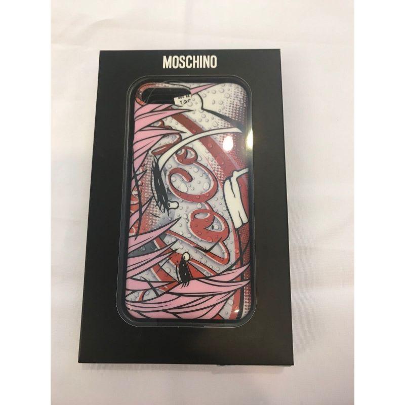 AW18 Moschino Couture Jeremy Scott Moschinoeyes Print Case for Iphone 7/8 Plus In New Condition For Sale In Matthews, NC